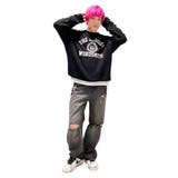 【EXIEEE】ロゴプリントニットプルオーバー | WEGO【WOMEN】 | 詳細画像5
