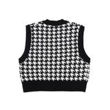 【Figments】千鳥柄ニットベスト | WEGO【WOMEN】 | 詳細画像11