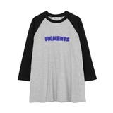 【Figments】コミックロゴラグランT | WEGO【WOMEN】 | 詳細画像6