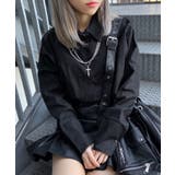 ブラック | 無地シャツ 韓国 韓国ファッション | WEGO【WOMEN】