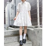 【Figments】ティアードシャツワンピース | WEGO【WOMEN】 | 詳細画像2