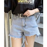 ダメージデニムショーパン 韓国 韓国ファッション | WEGO【WOMEN】 | 詳細画像1