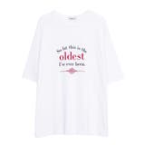 ホワイト | 【Figments】oldsetロゴT | WEGO【WOMEN】