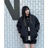 ブラック | キルティングボンバージャケット 韓国 韓国ファッション | WEGO【WOMEN】