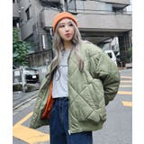 カーキ | キルティングボンバージャケット 韓国 韓国ファッション | WEGO【WOMEN】