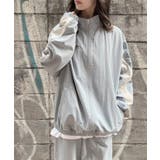 サックス | オーバートラックジャケット 韓国 韓国ファッション | WEGO【WOMEN】