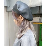 ベルト付きフェイクレザーベレー帽 韓国 韓国ファッション[品番