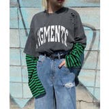 【Figments】ヴィンテージカレッジロゴT | WEGO【WOMEN】 | 詳細画像1