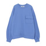 ブルー | 【Figments】フロントポケットスウェット | WEGO【WOMEN】