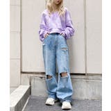 【Figments】デストロイデニムバギーパンツ 韓国 韓国ファッション 大人 | WEGO【WOMEN】 | 詳細画像12 