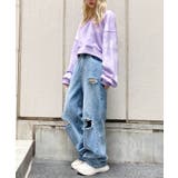 【Figments】デストロイデニムバギーパンツ 韓国 韓国ファッション 大人 | WEGO【WOMEN】 | 詳細画像13 