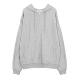 【新色】【Figments】ビッグZIPパーカー 韓国 韓国ファッション | WEGO【WOMEN】 | 詳細画像23 