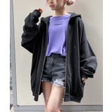 【新色】【Figments】ビッグZIPパーカー 韓国 韓国ファッション | WEGO【WOMEN】 | 詳細画像3 