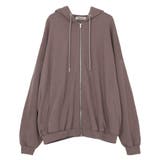 【新色】【Figments】ビッグZIPパーカー 韓国 韓国ファッション | WEGO【WOMEN】 | 詳細画像26 