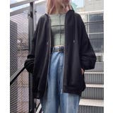 【新色】【Figments】ビッグZIPパーカー 韓国 韓国ファッション | WEGO【WOMEN】 | 詳細画像5 
