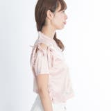リボンショルダー刺繍カンフーSH | WEGO【WOMEN】 | 詳細画像2 
