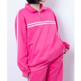 ピンク | ハーフジップカラージャージ 韓国 韓国ファッション | WEGO【WOMEN】