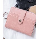 ピンク | カラビナ付きウォレット | WEGO【WOMEN】