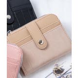 ベージュ | カラビナ付きウォレット | WEGO【WOMEN】