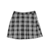 ブラックチェック2 | スクールプリーツスカート | WEGO【WOMEN】