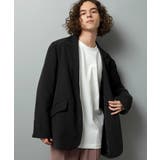 ブラック | ルーズテーラードジャケット 韓国 韓国ファッション | WEGO【MEN】