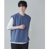 ブルー | アンサンブル ベストTシャツ メンズ | WEGO【MEN】