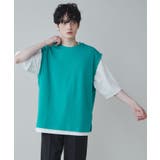 グリーン | アンサンブル ベストTシャツ メンズ | WEGO【MEN】