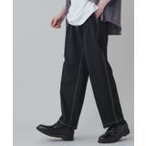 ブラックその他 | イージーケア 2タックワイドスラックス メンズ | WEGO【MEN】