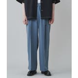 トロミ ベルト付きワイドスラックス メンズ | WEGO【MEN】 | 詳細画像11 