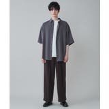 トロミ ベルト付きワイドスラックス メンズ | WEGO【MEN】 | 詳細画像16 