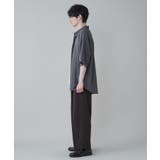 トロミ ベルト付きワイドスラックス メンズ | WEGO【MEN】 | 詳細画像17 