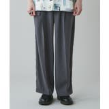 トロミ ベルト付きワイドスラックス メンズ | WEGO【MEN】 | 詳細画像23 
