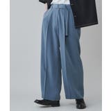 トロミ ベルト付きワイドスラックス メンズ | WEGO【MEN】 | 詳細画像31 