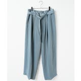 トロミ ベルト付きワイドスラックス メンズ | WEGO【MEN】 | 詳細画像40 