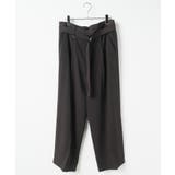 トロミ ベルト付きワイドスラックス メンズ | WEGO【MEN】 | 詳細画像41 
