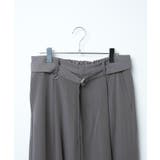トロミ ベルト付きワイドスラックス メンズ | WEGO【MEN】 | 詳細画像45 
