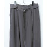 トロミ ベルト付きワイドスラックス メンズ | WEGO【MEN】 | 詳細画像47 