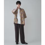 アムンゼン 総柄BIGシャツ メンズ | WEGO【MEN】 | 詳細画像68