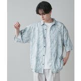 柄2 | アムンゼン 総柄BIGシャツ メンズ | WEGO【MEN】