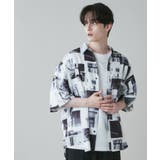 柄6 | アムンゼン 総柄BIGシャツ メンズ | WEGO【MEN】