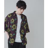 柄7 | アムンゼン 総柄BIGシャツ メンズ | WEGO【MEN】