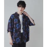 柄8 | アムンゼン 総柄BIGシャツ メンズ | WEGO【MEN】