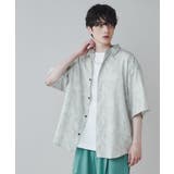 柄9 | アムンゼン 総柄BIGシャツ メンズ | WEGO【MEN】