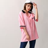 ピンクパンサーコラボボーリングシャツ MC17AU10-L006 | WEGO【WOMEN】 | 詳細画像1 