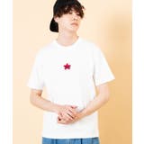 別注コンバーススター刺繍Tシャツ MC20SP04-M9514 | WEGO【WOMEN】 | 詳細画像3 