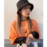 オレンジ | カンゴール刺繍Tシャツ MC20SS04-M1108 | WEGO【WOMEN】
