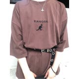 ブラウン | カンゴール刺繍Tシャツ MC20SS04-M1108 | WEGO【WOMEN】