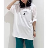 ホワイト | カンゴール刺繍Tシャツ MC20SS04-M1108 | WEGO【WOMEN】