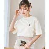 USPOLOワンポイントTシャツ レディース 春 | WEGO【WOMEN】 | 詳細画像30