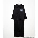ブラック | 別注サンリオフリルルームウェア MC21SP01 G0007 | WEGO【WOMEN】